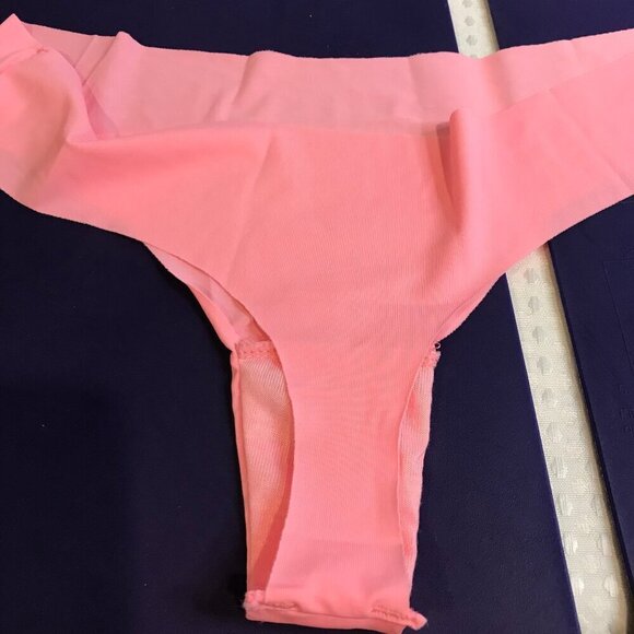 3 PCS SEAMLESS WOMEN ICE SILK UNDERWEAR V-WAIST COTTON CROTCH SIZE M - Picture 8 of 8